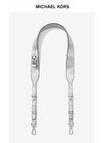 Michael Kors Metallic Leather Shoulder Strap-Straps-Michael Kors-Oyster (Missing Retail Tag)-JustGorgeousStudio.com