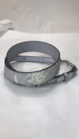 Michael Kors Metallic Leather Shoulder Strap-Straps-Michael Kors-Oyster (Missing Retail Tag)-JustGorgeousStudio.com