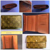 Monogram Trifold Wallet-Sold Items-JustGorgeousStudio-JustGorgeousStudio.com