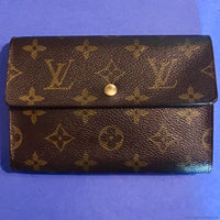 Monogram Trifold Wallet-Sold Items-JustGorgeousStudio-JustGorgeousStudio.com