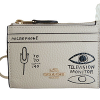 Coach X Jean Michel Basquiat Mini Skinny Id Case