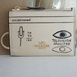 Coach X Jean Michel Basquiat Mini Skinny Id Case